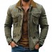 Men's Distressed Denim Jacket 82240840U